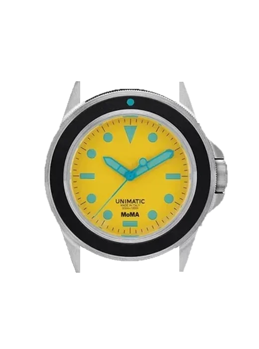 Modello Uno U1-MOMA-Y con Cinturino Pelle Italiana Marrone