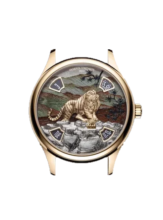 Artelier Cabinotiers Special Order 7600C/000R-B447 avec Bracelet Autruche Rose