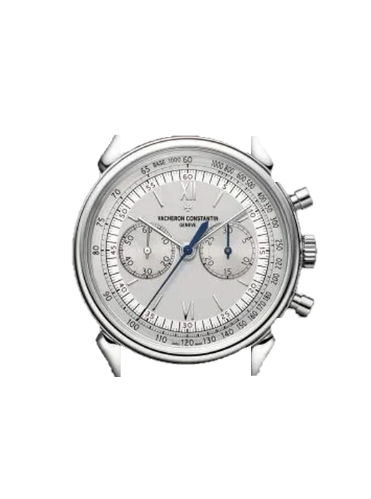 Historiques 5000H/000A-B582 with Black Nubuck Alligator Strap with Hand-Stitched Tone-on-Tone Stitching