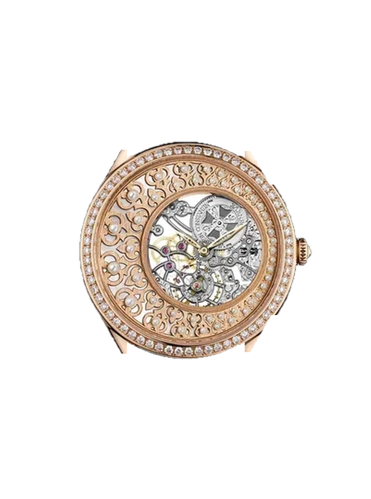 Métiers d'Art 33580/000R-9906 con Cinturino Struzzo Rosa