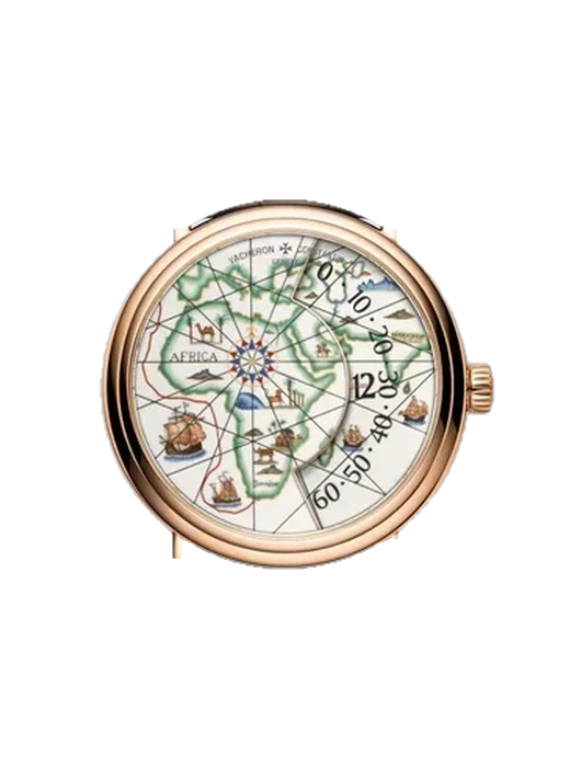 Métiers d'Art 7500U/000R-B687 avec Bracelet Alligator Nubuck Noir avec Surpiqûre Ton sur Ton Faite Main