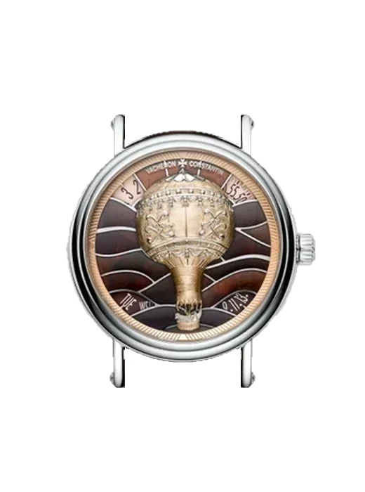 Métiers d'Art 7610U/000G-B244 mit Armband aus rosa Straußenleder