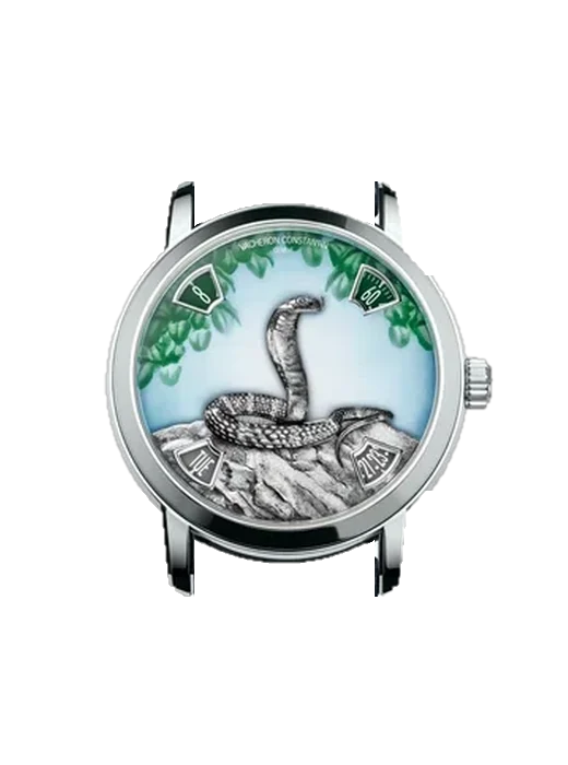 Métiers d'Art 86073/000P-H033 mit Alligatorarmband Millennium Grün