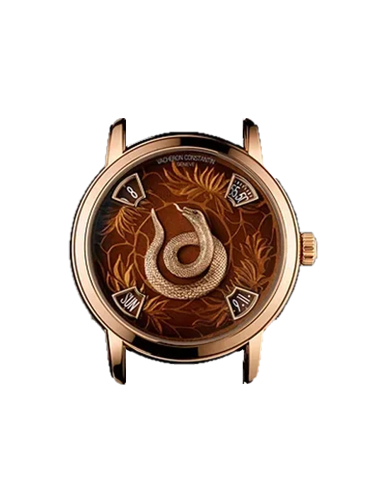Métiers d'Art 86073/000R-9751 avec Bracelet Alligator Millennium Green