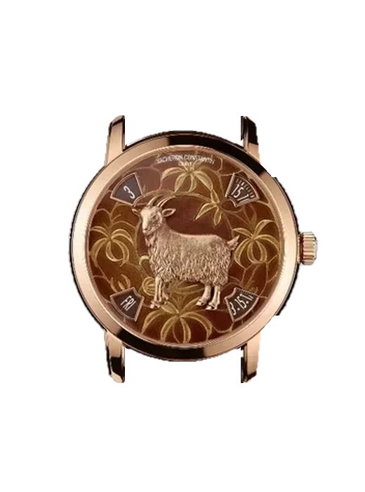Métiers d'Art 86073/000R-9889 mit Alligatorarmband Millennium Grün