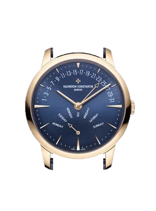 Patrimony 4000U/000R-B516 con Correa de avestruz rosa