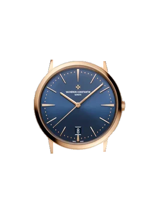 Patrimony 4100U/000R-B643 with Pink Ostrich Strap