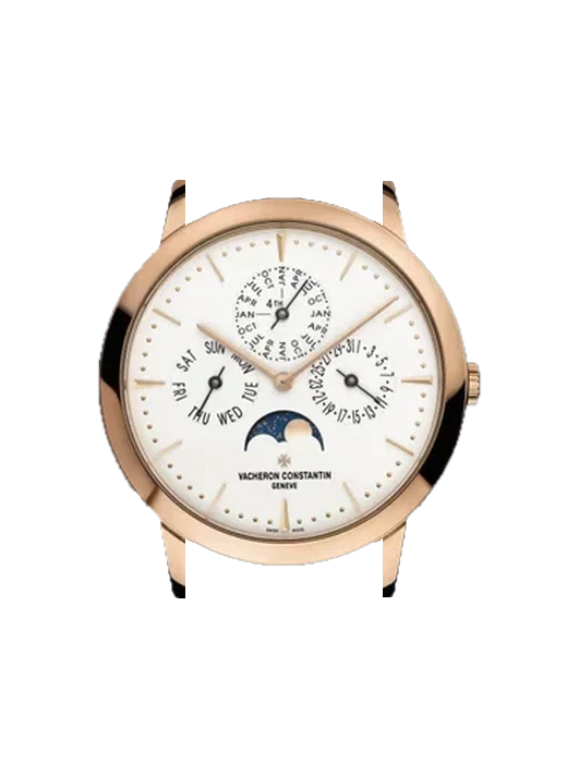 Patrimony 43175/000R-9687 con Cinturino Alligatore Nubuck Nero con Cucitura Sur Tone a Mano