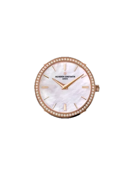 Traditionnelle 25558/000R-B156 mit Armband aus rosa Straußenleder