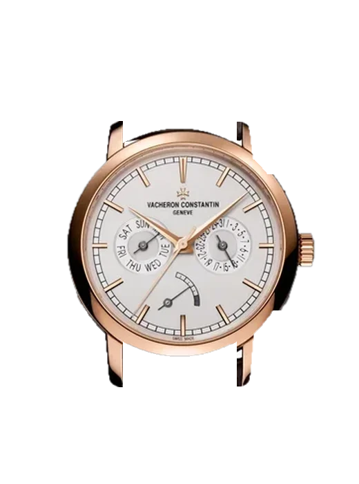 Traditionnelle 85290/000R-9969 mit Armband aus rosa Straußenleder