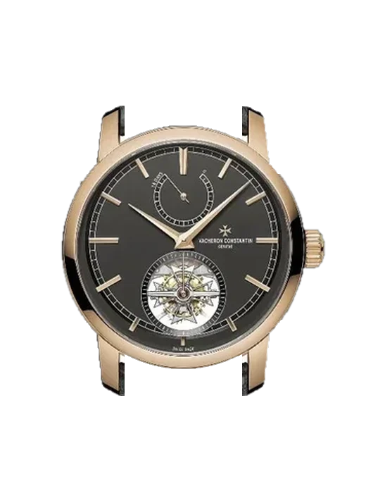 Traditionnelle 89000/000R-B407 con Correa de avestruz rosa