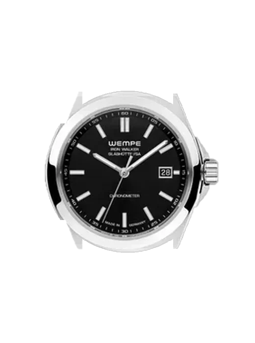 Iron Walker WI100005 avec Bracelet Grand Cavalier Cuir Orange