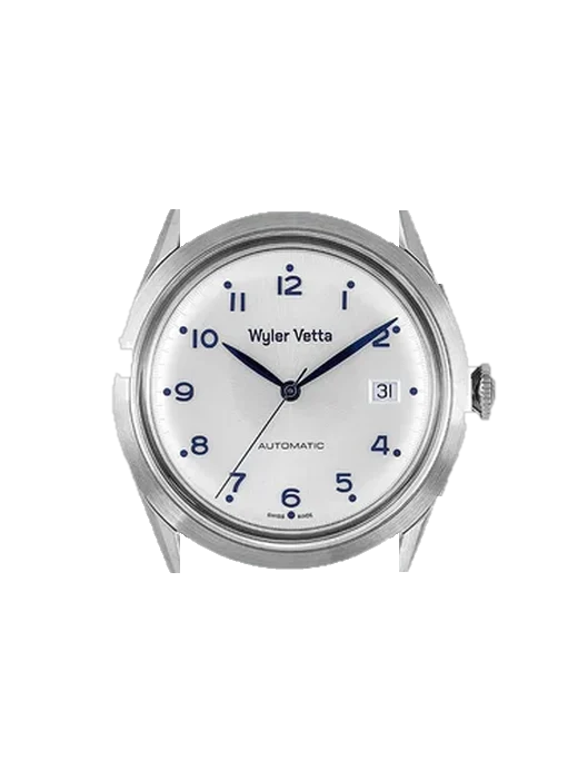 Jumbostar WV0300 avec Bracelet de montre en cuir de veau vintage marron — Patine naturelle
