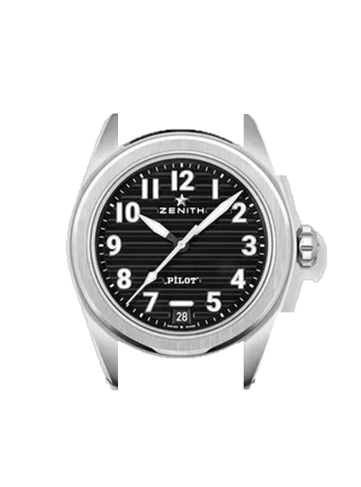 Pilot 03.4000.3620/21.I001 mit Grand Cavalier Cuir Armband Orange