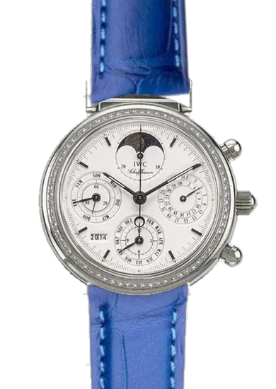 Da Vinci IW9253-12 con Cinturino Alligatore Azzurro Opaco