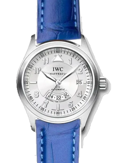 Pilot IW3251-10 con Cinturino Alligatore Azzurro Opaco
