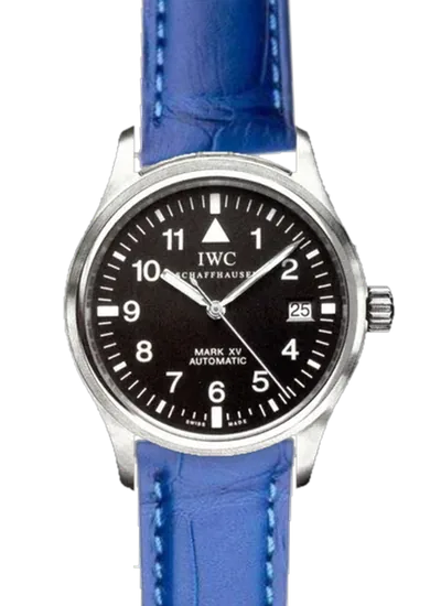 Pilot IW3253-07 with Matte Blue Alligator Strap