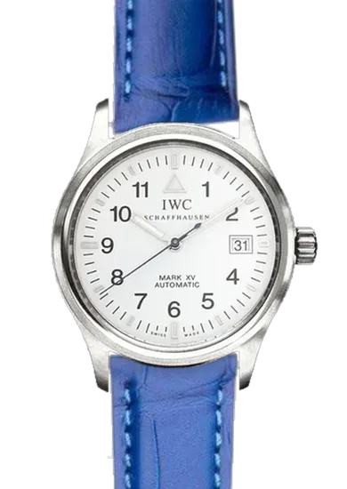 Pilot IW3253-09 con Cinturino Alligatore Azzurro Opaco