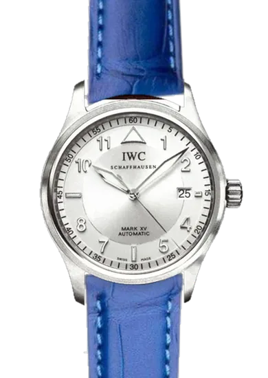 Pilot IW3253-13 with Matte Blue Alligator Strap