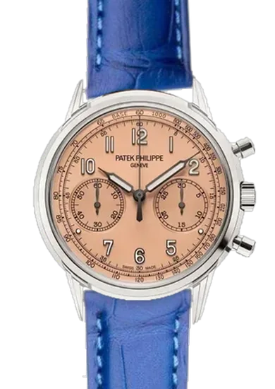 Complications 5172G-010 avec Bracelet Alligator Bleu Mat