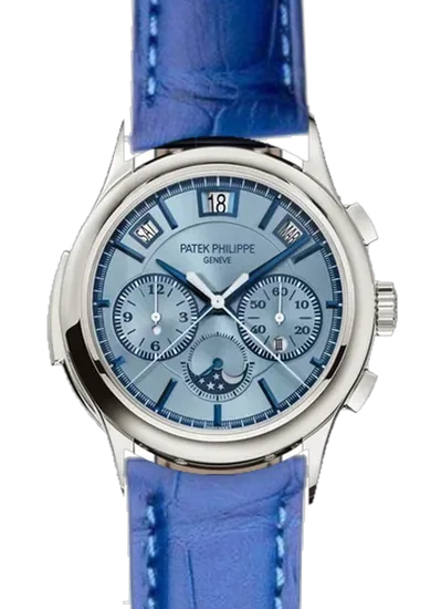 Grand Complications 5308G-001 avec Bracelet Alligator Bleu Mat