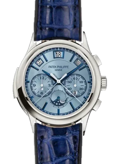 Grand Complications 5308G-001 avec Bracelet Hybride Alligator et Caoutchouc Bleu