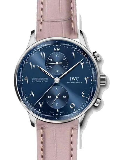 Portugieser IW3714-89 con Cinturino Alligatore Grigio Opaco
