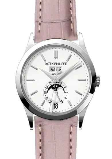 Complications 5396G-011 con Correa de cocodrilo gris mate