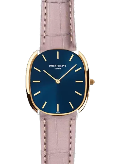 Golden Ellipse 3738/100J-012 avec Bracelet Alligator Gris Mat