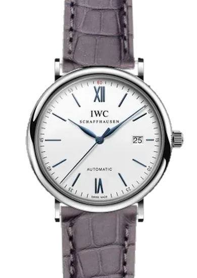 Portofino IW3565-27 con Cinturino Alligatore Grigio Scuro Opaco