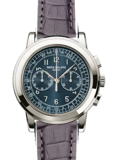 Complications 5070P-001 avec Bracelet Alligator Gris Foncée Mat