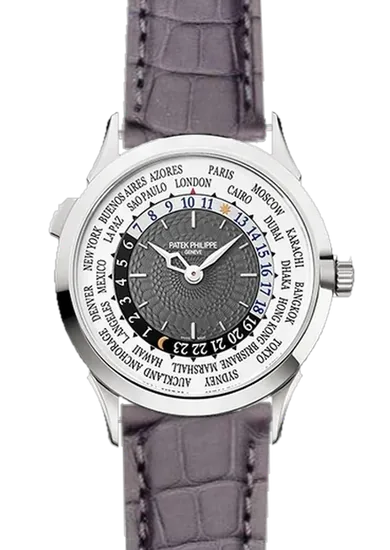 Complications 5230G-001 con Correa de cocodrilo gris oscuro mate