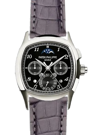 Grand Complications 5951P-013 avec Bracelet Alligator Gris Foncée Mat
