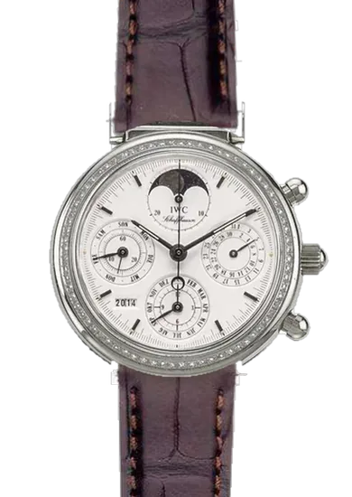 Da Vinci IW9253-12 con Cinturino Alligatore Marrone Scuro Opaco
