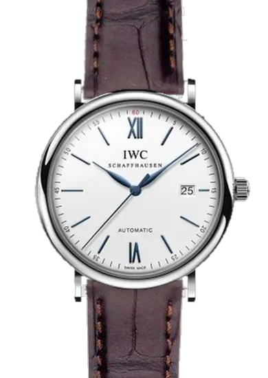 Portofino IW3565-27 con Cinturino Alligatore Marrone Scuro Opaco