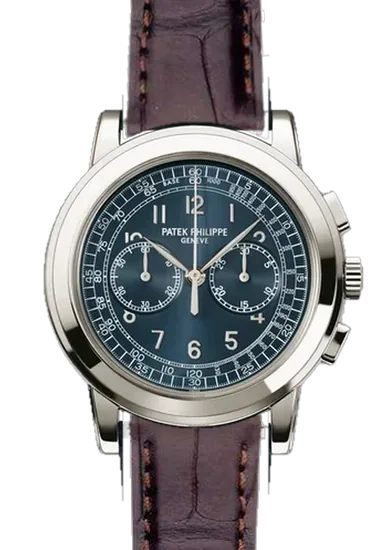 Complications 5070P-001 avec Bracelet en alligator marron foncé mat