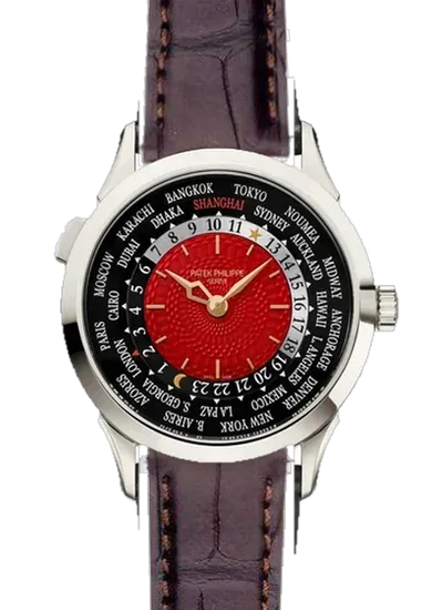 Complications 5230P-010 con Cinturino Alligatore Marrone Scuro Opaco
