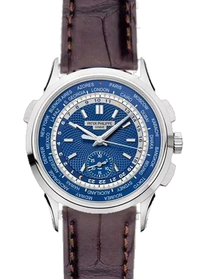 Complications 5930G-010 avec Bracelet en alligator marron foncé mat