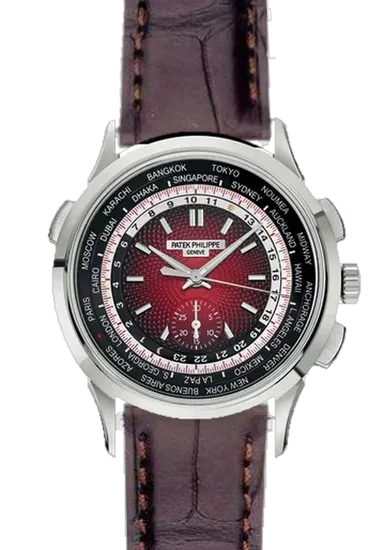 Complications 5930G-011 avec Bracelet en alligator marron foncé mat