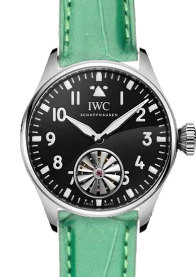 Big Pilot IW3299-01 con Cinturino Alligatore Millennium Green