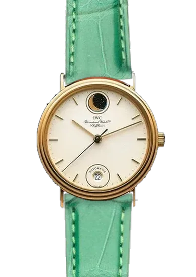 Portofino IW3550-01 con Correa de cocodrilo Millennium Green