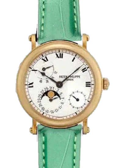 Calatrava 5054J avec Bracelet Alligator Millennium Green