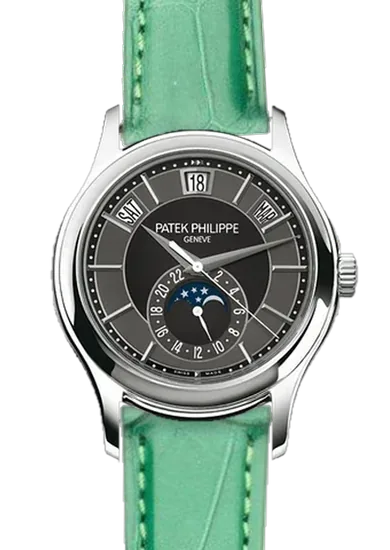 Complications 5205G-010 con Correa de cocodrilo Millennium Green