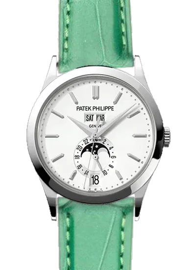 Complications 5396G-011 con Correa de cocodrilo Millennium Green