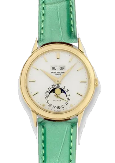 Grand Complications 3448J Howes with Millennium Green Alligator Strap