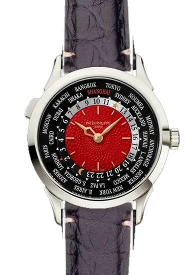 Complications 5230P-010 con Cinturino Alligatore Nero Opaco — Cuciture Minimali