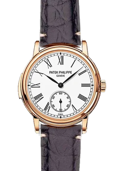 Grand Complications 5078R-001 con Cinturino Alligatore Nero Opaco — Cuciture Minimali