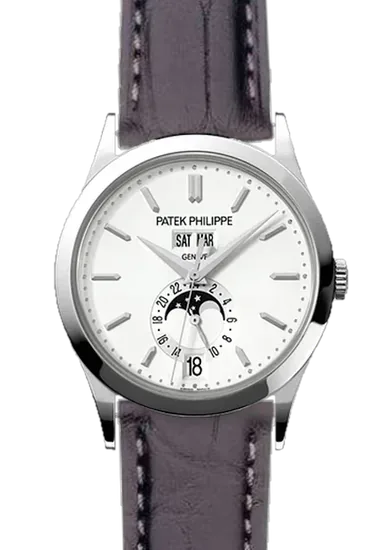 Complications 5396G-011 con Correa de cocodrilo negro mate