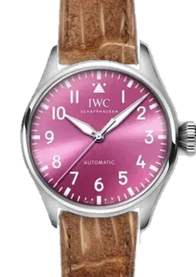 Big Pilot IW3293-05 avec Bracelet Alligator Nubuck OR — Cousu Main