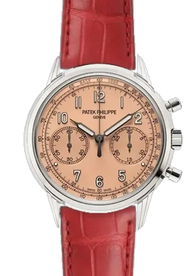Complications 5172G-010 avec Bracelet Alligator Rouge Résistant à l'Eau